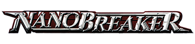 Nanobreaker title screen for Playstation 2